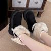 Winter Warm Cotton Women Fur Snow Boots Fashion Chunky Platform Flats Shoes Ladies Comfort Furry Short Booties Shoes