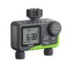 Garden Water Timer Dual Irrigation, Intelligent Timing Controller, Automatic Watering Device with Rain Delay