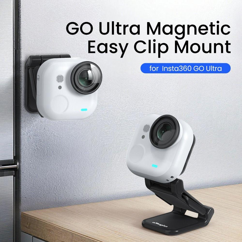 Lightweight Magnetic Bracket Holder Adapter for Insta360 GO Ultra Action Camera Accessories