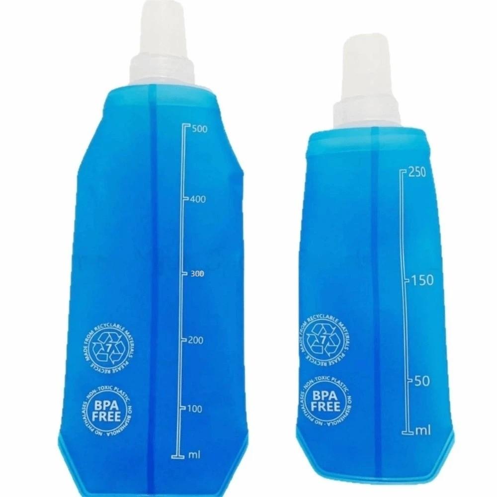 Leak-Proof Cycling Water Bottle High Flow Folding Water Bottle Collapsible Water Bottle  Travel