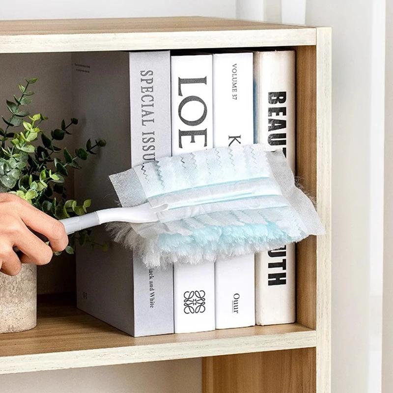 Disposable Duster Refills 10/40pcs Replacement Heads Dust Swiffer Clean for Cleaning Home Blinds Tool Sweeper Dust Hair CCD002