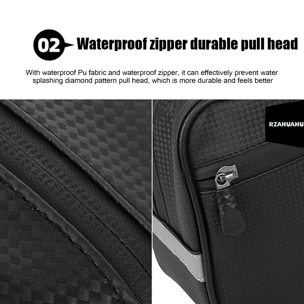 Bike Front Bag Travel Tail Bags Bike Handlebar Bag For Luggage Rack Electric Bicycle Motorcycle Carrier Bike Hanging Bag Waterpr