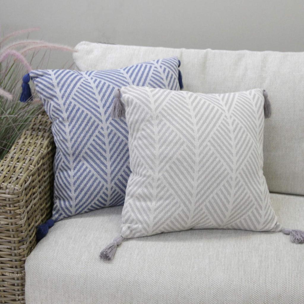 Indian cotton back 45 x 45 270051911 cushion, Terra, approx. cm, red,