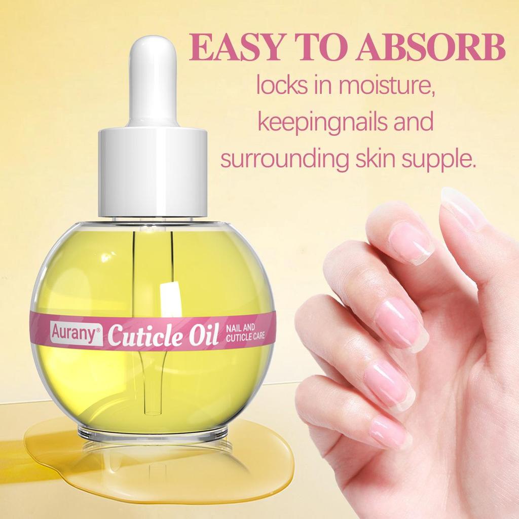 Cuticle Oil, Nail Strengthening Oil With Niacinamide, Moisturizing Nail Care Treatment for Dry, Non-Greasy, Fast Absorbing-30Ml