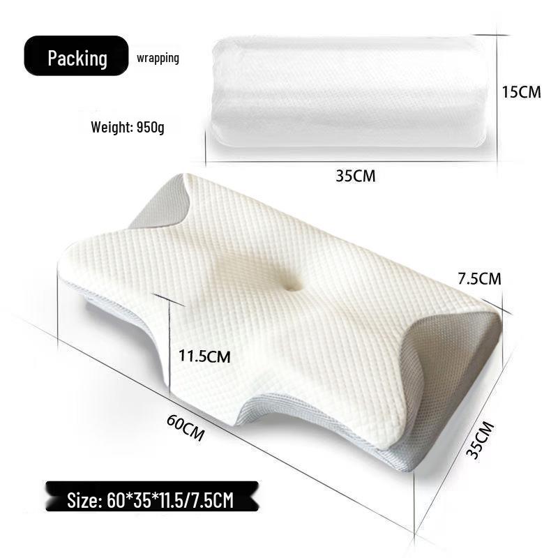 Butterfly-Shaped Memory Foam Cervical Pillow