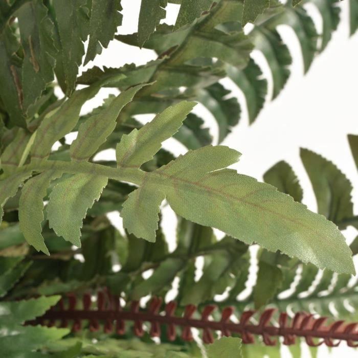 VidaXL Plante artificielle avec pot Fougère 60 cm Vert