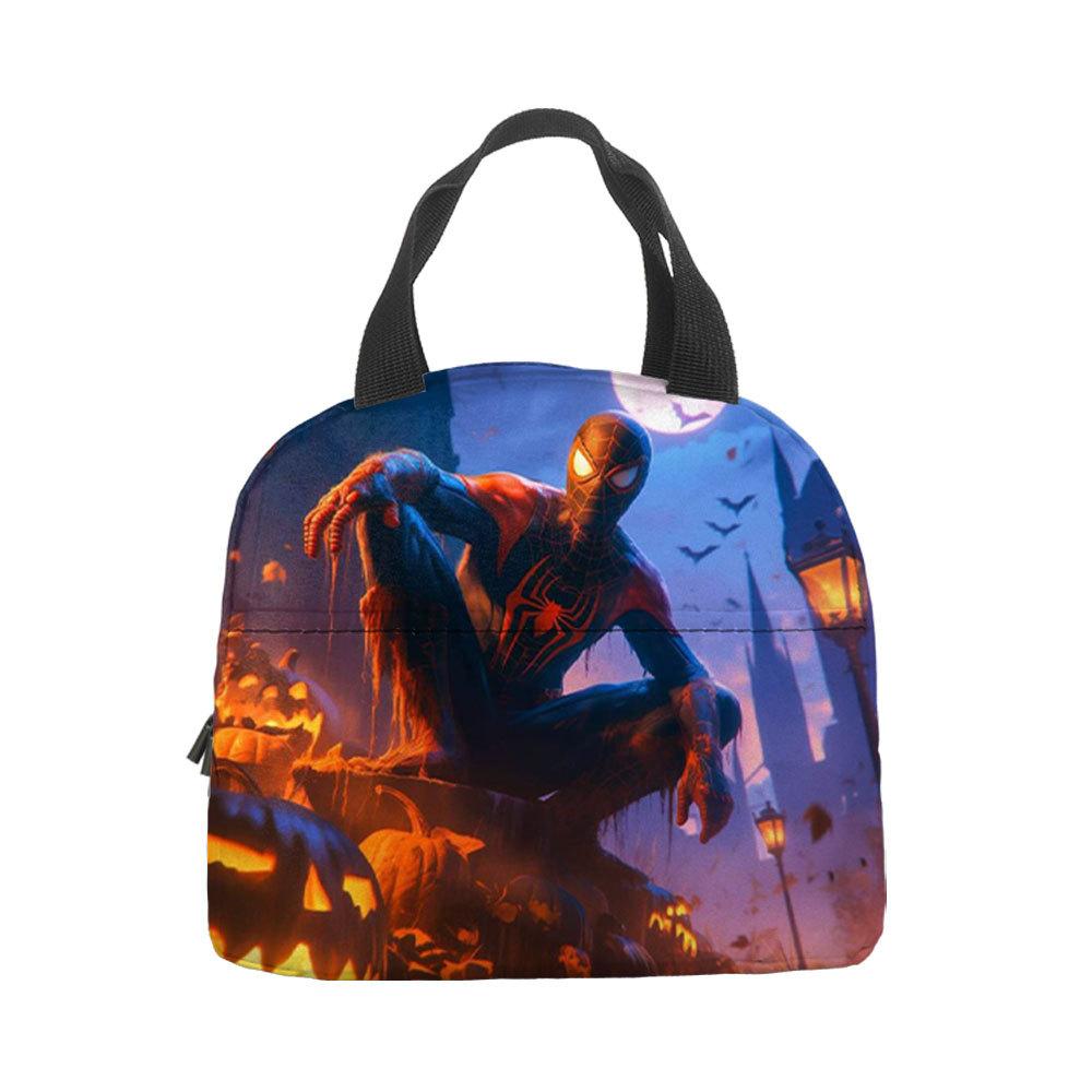 Spider-Man Handheld Bento Bag Insulation Bag Lunch Box Bag Lunch Bag With Lunch Bag Lunch Box Storage Bag