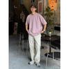 [CHANGE WELL] Men's "2024" SS” fashion spring/summer clothes 9 oz air layer (short sleeve) sweatshirt Thick stretch big silhouette T-shirt cut and sew