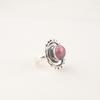 Natural Black Rhodonite Gemstone 925 Sterling Silver Jewelry Handmade Women Ring RR-49-38