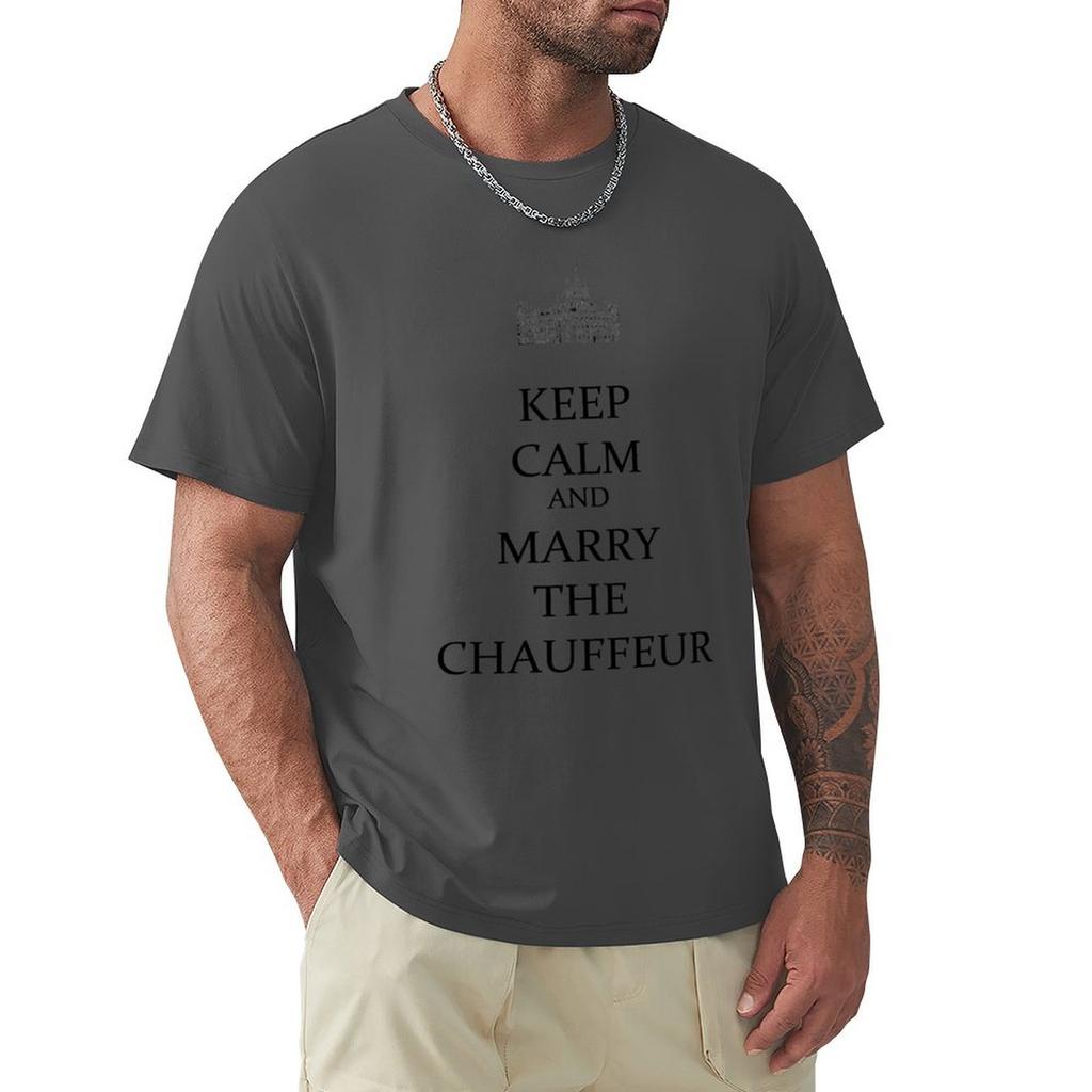 Yes Marry The Chauffeur T-Shirt Rapper Graphic Tees Anime Men Workout Shirt