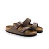 Arizona Unisex Double Buckle Cork Stylish EVA Slide Sandals Brown 0151181