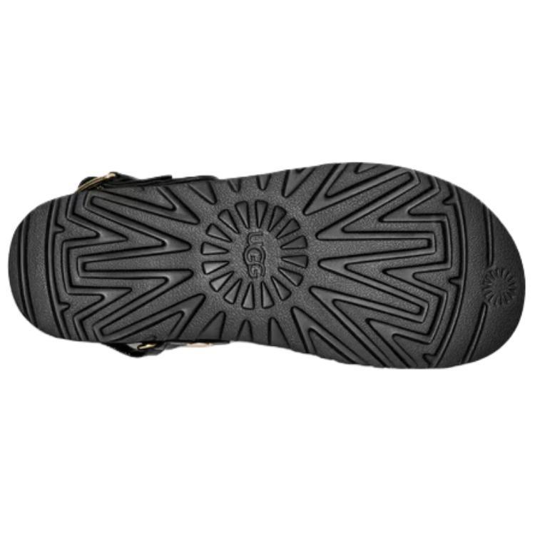 (WMNS) UGG Goldenstar Villa Clog 'Black' Women's 1169590-BLK