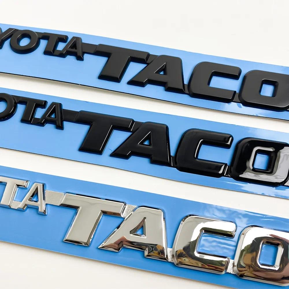 Toyota TACOMA EMBLEMS 1995-2004 FRONT DOOR CHROME BADGES Symbol Logo Name BF8