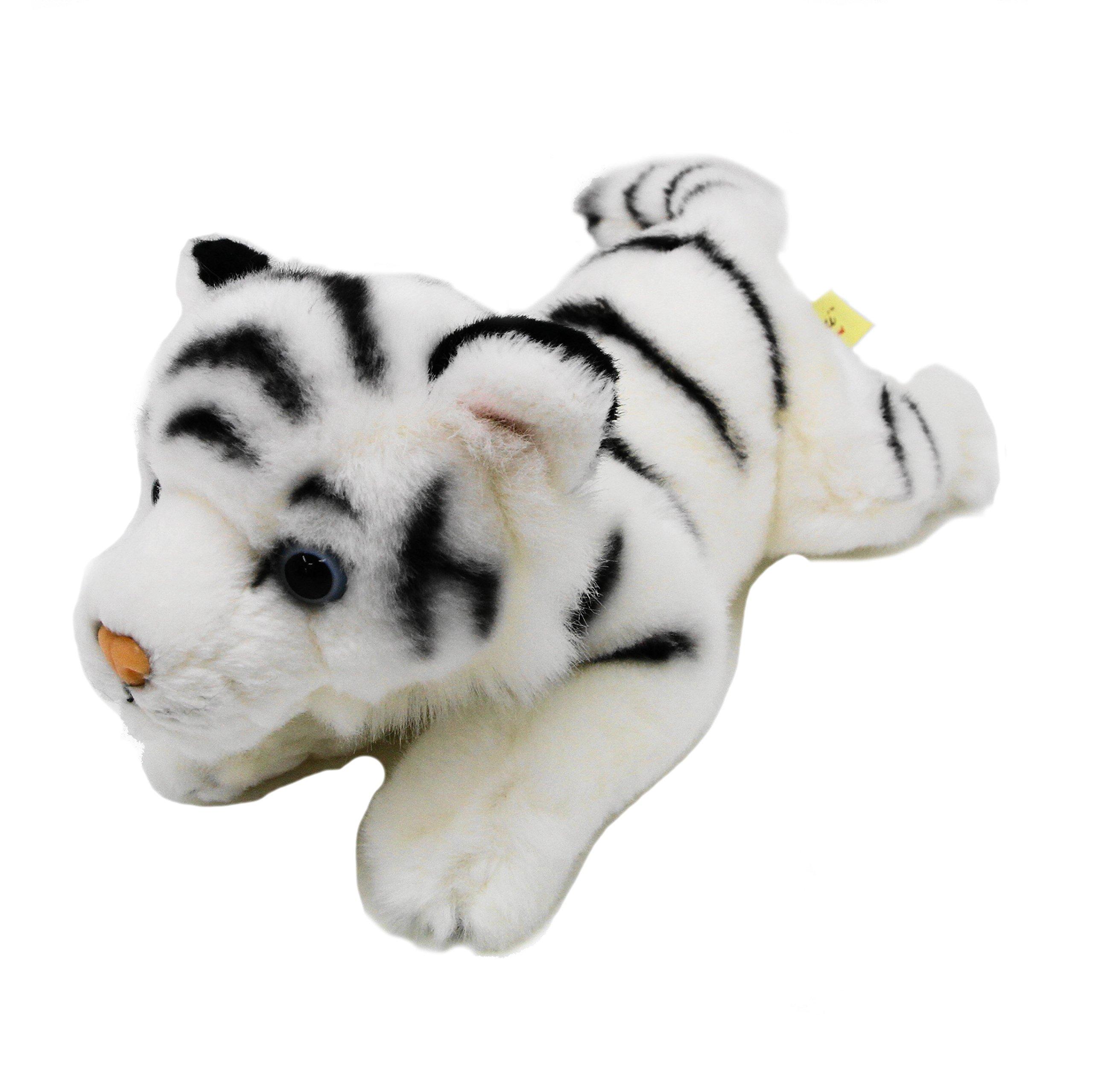 

Aurora World Miyoni White Tiger Plush Medium Toy,