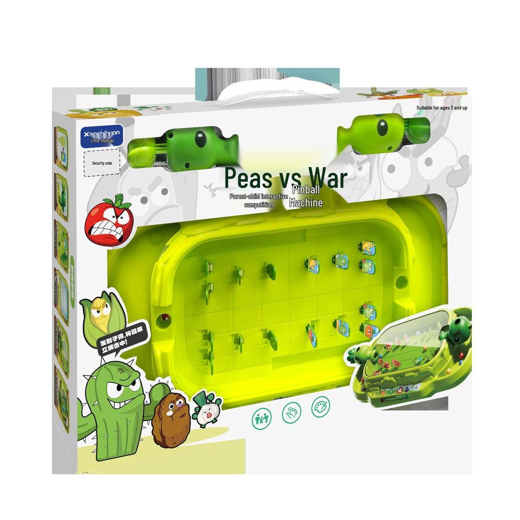 Children's Educational Pinball Shooter Game: Double Player Desktop Toy for Parent-Child Interaction