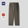 HLA Herren Casual Slim Fit Cropped Wollmischhose