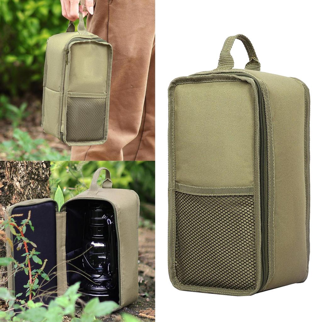 Kerosene Lantern Holder Outdoor Camping Lanterns Storage Bag Lantern Storage Bag Kerosene Lamp Bag Vintage Oil Lamps Bag