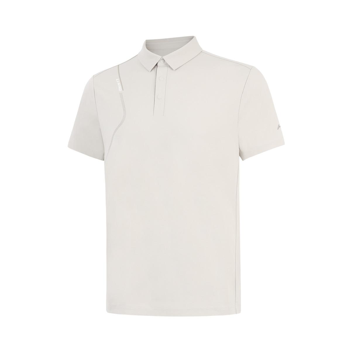 Li Ning Модная дышащая рубашка-поло мужская tops Кокосовый-Хаки APLW247-5 XL