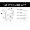 Solid Color Spandex Club Tub Chair Covers Stretch Club Sofa Slipcover Tub Armchair Cover Removable Washable Furniture Protector