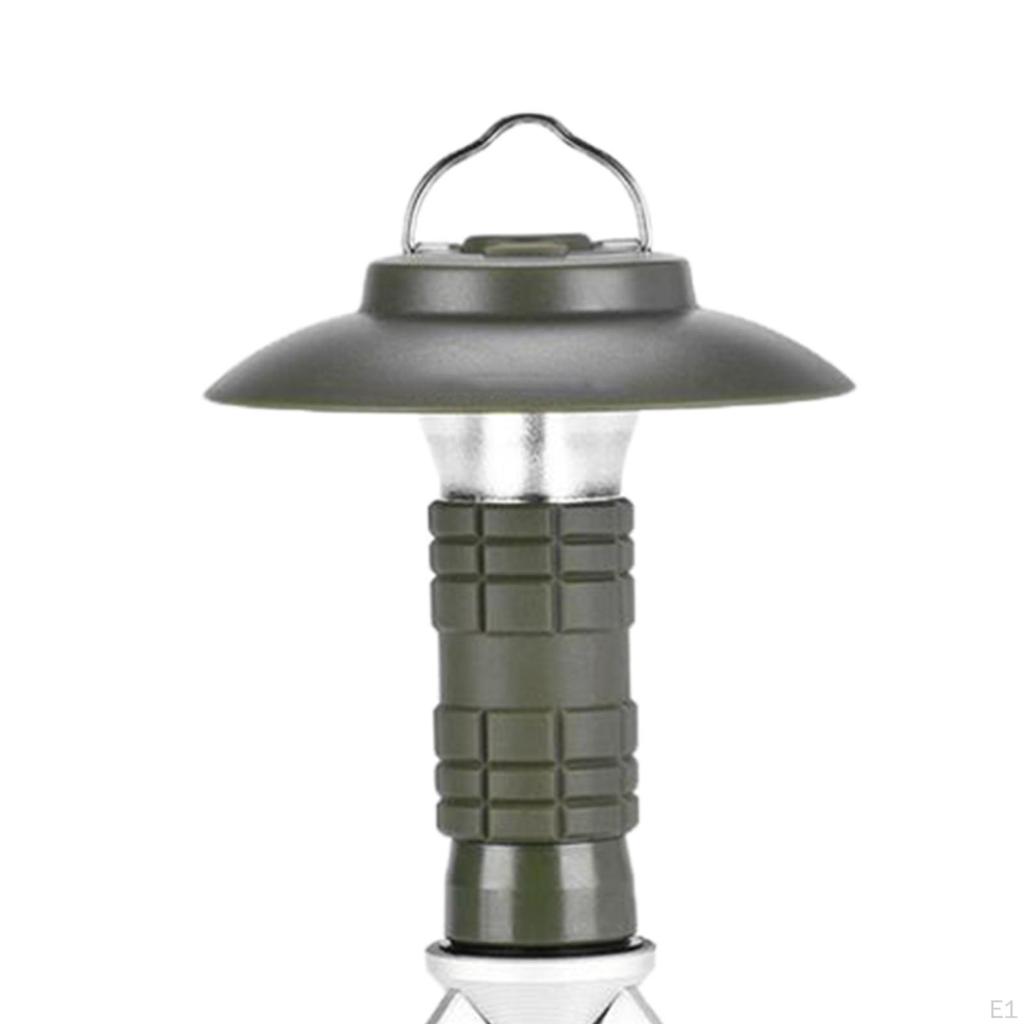 Camping Lantern Outdoor Light Detachable Tripod Vintage Compact USB Lamp Ambient