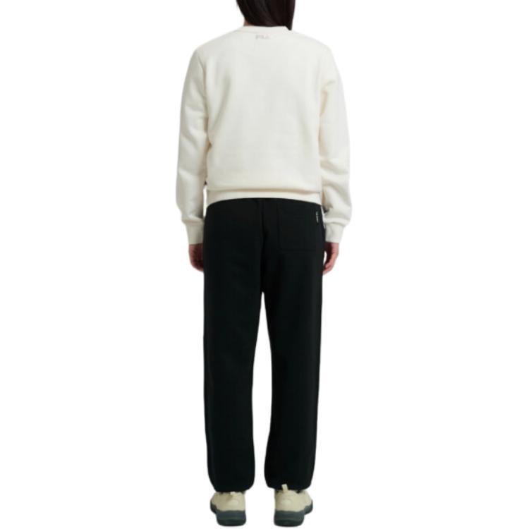 FILA Knitted Sweatpants Unisex Black FS2FPH1102X-BLK