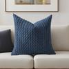 Corduroy Bubble Pillow Cushion For Home Office Sofa Bed Soft Comfortable Support Neck Back Rest