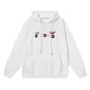 2023 Autumn/Winter Pink 3D Arrow Hoodie with Velvet Lining
