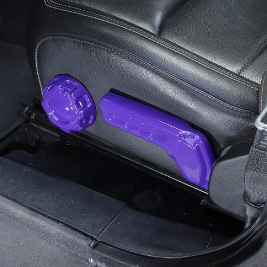Sitzverstellung Schalter Knopf Dekor Abdeckung Zierleiste Für Jeep Wrangler JL 2018+ Lila