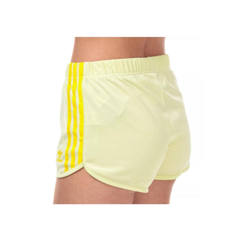 Adidas Originals Fashion Simple Sports Casual Shorts Women Shorts Lemon-Yellow FK0479