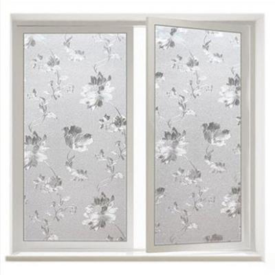 Electrostatic Decorative Window Film PVC Reduce Annoying Static Window Cling for Bathroom