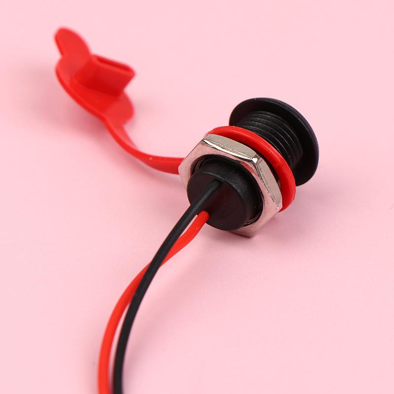 Usb-C 5A High Current Charging Socket With M11 Nut Snap Lock Plate Usb C Type-C Female Type C Waterproof Female Connector Jack