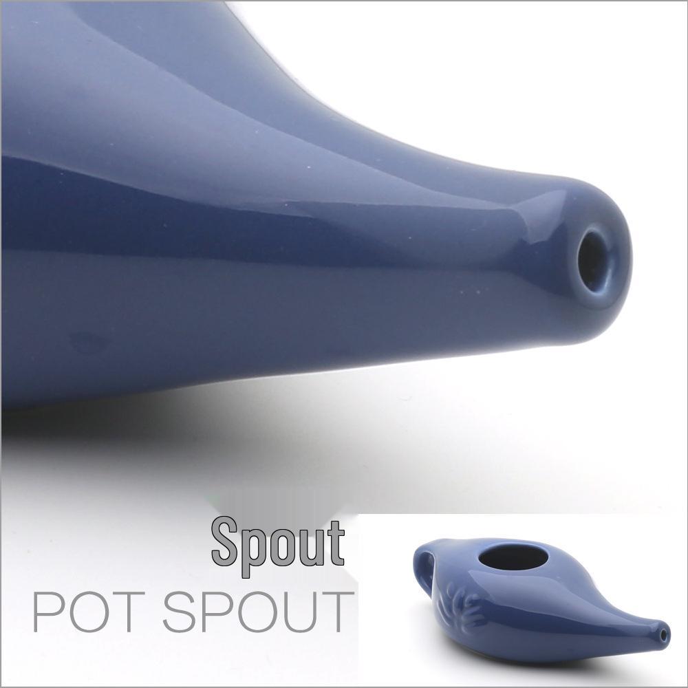 Keramický Neti Pot pro výplach nosu pro jógu a domácí péči o zdraví