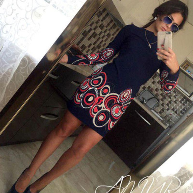 Premium Quality Women Bandage Bodycon Casual Long Sleeve Evening Party Cocktail Mini Dress 2018 For Effortless Style