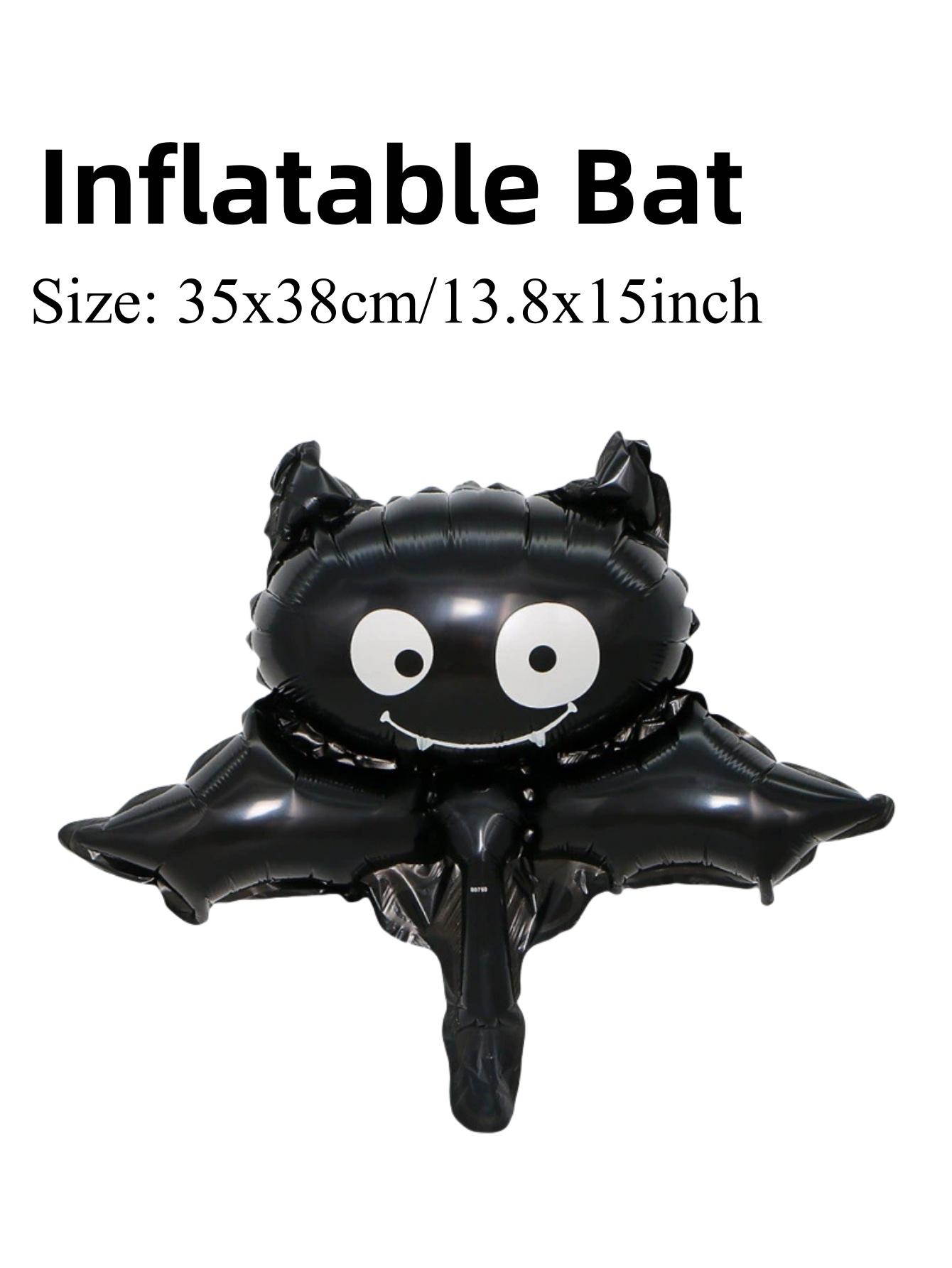 

1-12PCS Halloween Black Spider and Bat Balloon Birthday Halloween Party Home Decoration Accessories Black