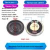 21-57mm Toy Speaker, Plastic External & Iron Internal Magnet, 8-32 Ohm, 0.25-1W