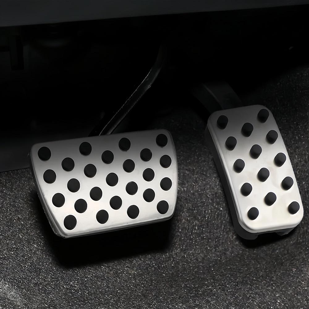 Rustfritt Stål Bilpedaler Gass Bremse Clutchpedaldeksel for Honda Civic CRV Jade Accord Elysion Odyssey Deler Tilbehør
