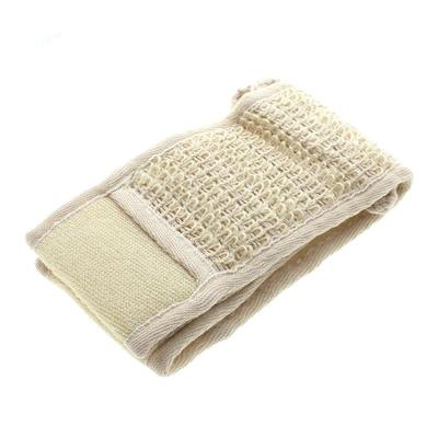 Naturlig Exfolierande Loofah Ryggrem Bad Dusch Massager Handduksborste B1V3