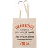 Tote Bag - PLANETEE - A Naturopath Also Brilliant - Fairtrade Cotton - Beige - Printed In France