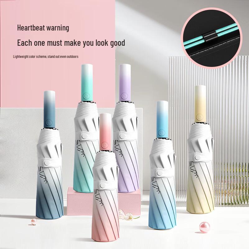 Baodini Automatic Double-Person UV Sun & Rain Umbrella 58.5cm