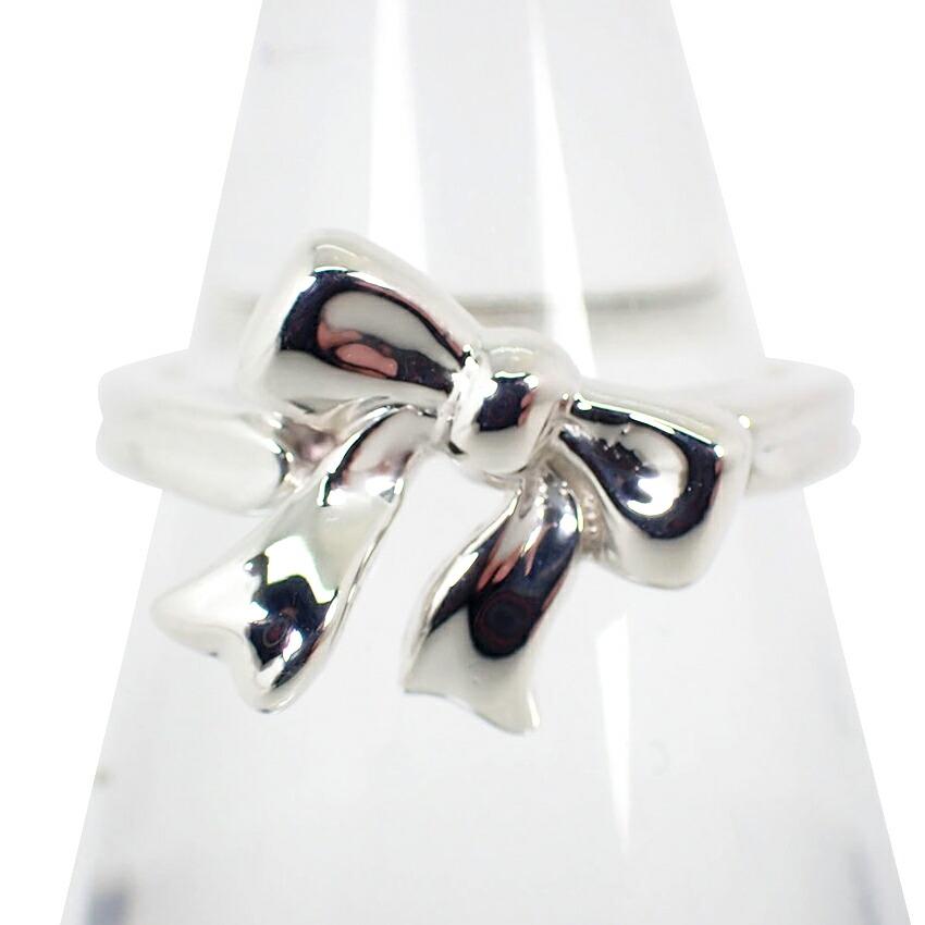 [Pre-owned] TIFFANY / Tiffany / 925 / Ribbon / Ring / Size 10 / J89-7