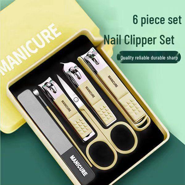Multi-Functional Anti-Splash Nail Clipper Set: Household Manicure and Nail Care Tool