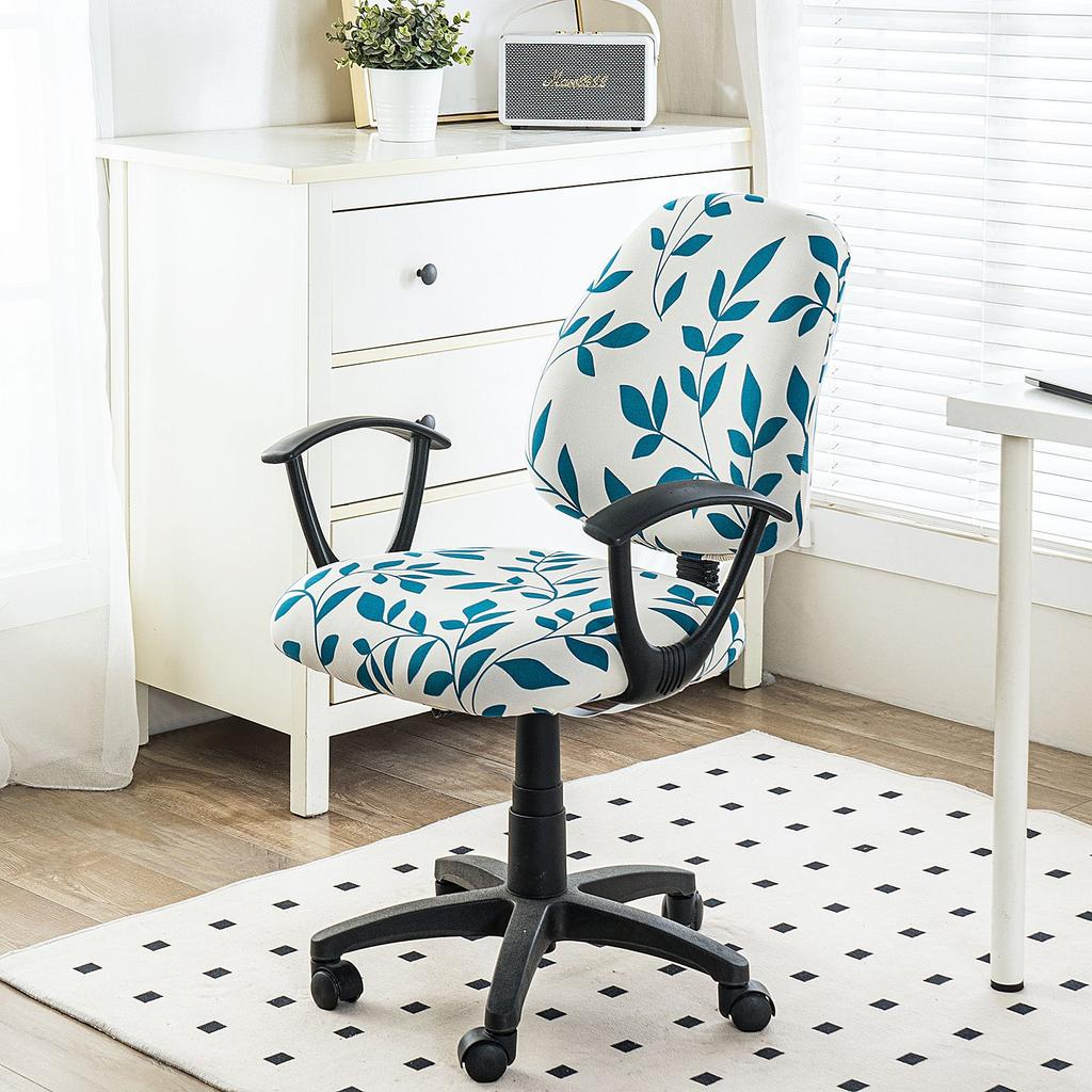 Elastic Split Chair Cover Office Lift Swivel Chair Cover Household Split Computer Chair Cover Non-Slip Seat