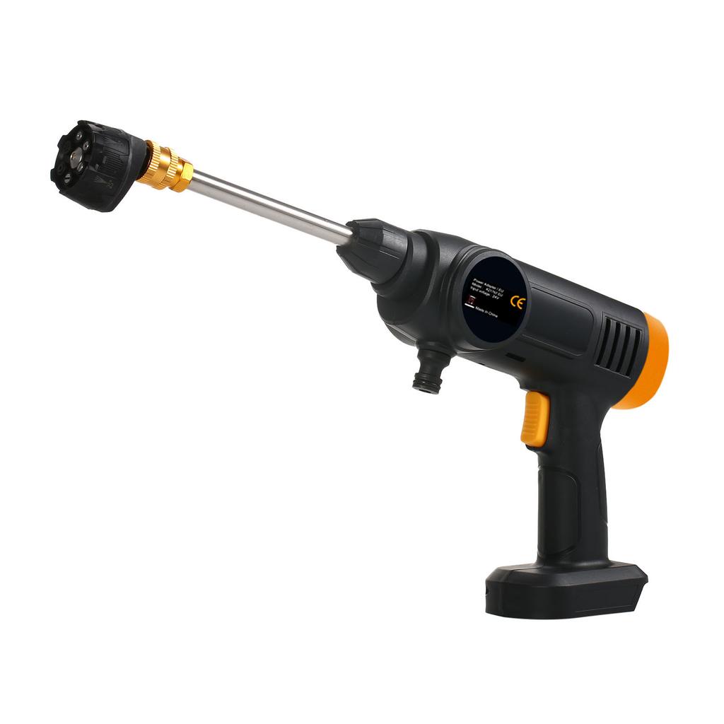 Idropulitrice Portatile A Batteria 60 Bar | Senza Fili, Con 2 Batterie E Ugello 6 In 1, Per Auto E Giardino - Foto 12