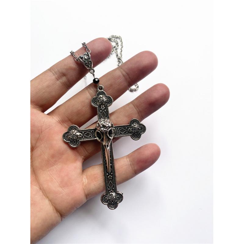 Gothic Punk Cross Necklace Pendant Jewelry