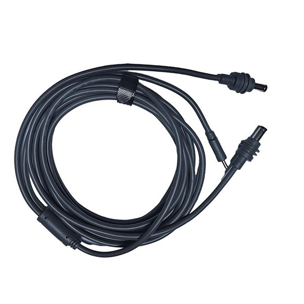 2 In 1 Satellite Power Cable for Mini 18AWG PVC Water Resistant Satellite Power Supply Extension Cable Replacement for