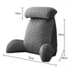 Cozy Supportive Reading Pillow for Bed, Lumbar Cushion Relaxing