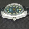 VINTAGE ORIS WINDING SWISS MENS REFURBISHED WRIST GREEN WATCH 558b-a296970-1