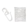100Pcs Curtain Movement Essential S Shaped Quiet Track Glider Hook Track Drapery Hook