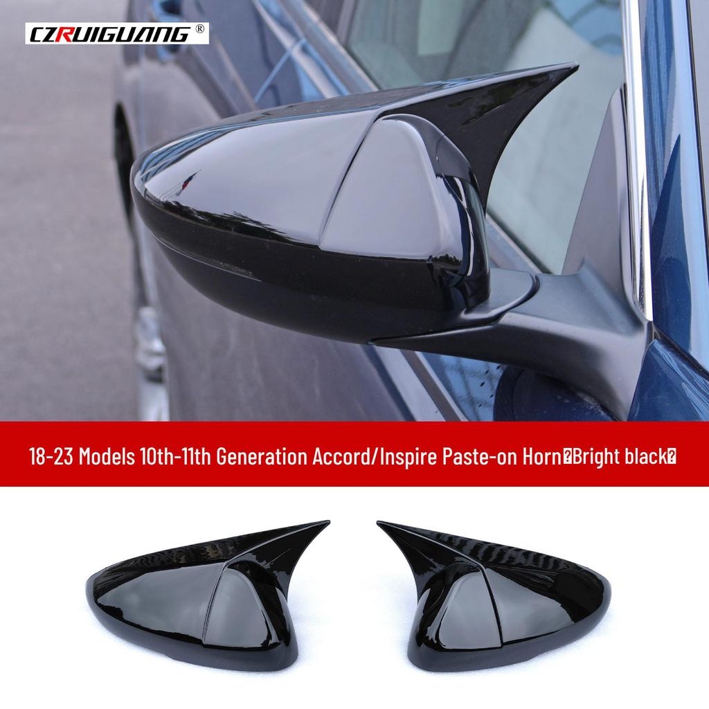 Compatible with 19 Honda Inspire/Accord Models: Front Lip, Side Skirts, Rear & Top Spoilers, Louvers Body Kit.