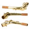Saxophone neck, Funien alto saxophone neck, brass bend neck, brass saxophone replacement part, saxophone accessory, for beginner saxophone players.